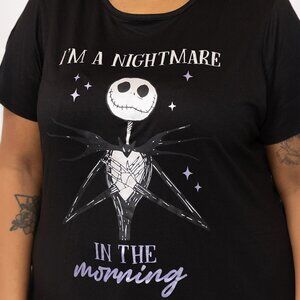 Women's Nightmare Before Christmas Sleep Tee - NWT